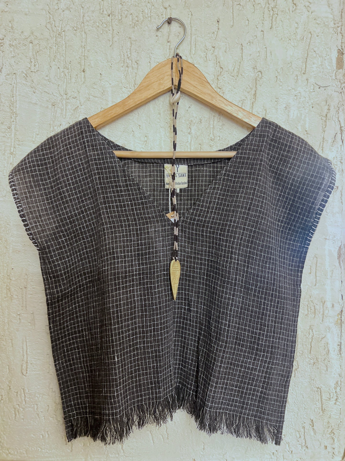 Easy Organic Charcoal Checks Co-ord Set